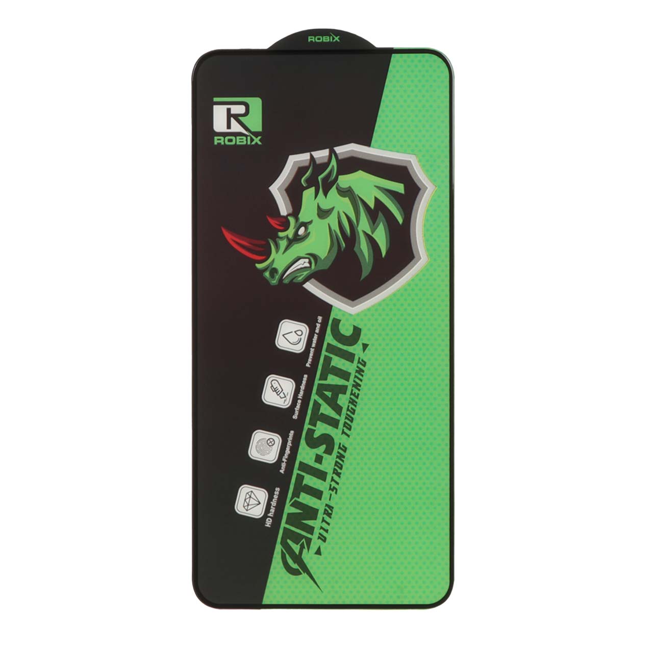 محافظ صفحه نمایش شیشه ای Full Cover Robix Anti Static ESD مدل Samsung Galaxy S22 / S23